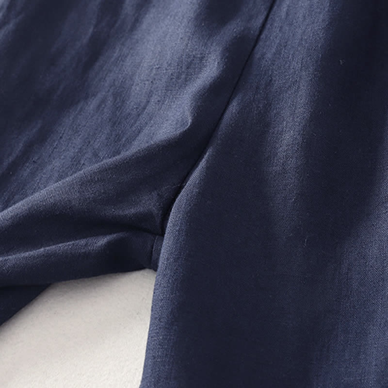 Buddha Stones Daily Plain Simple Design Women's Pants With Pockets