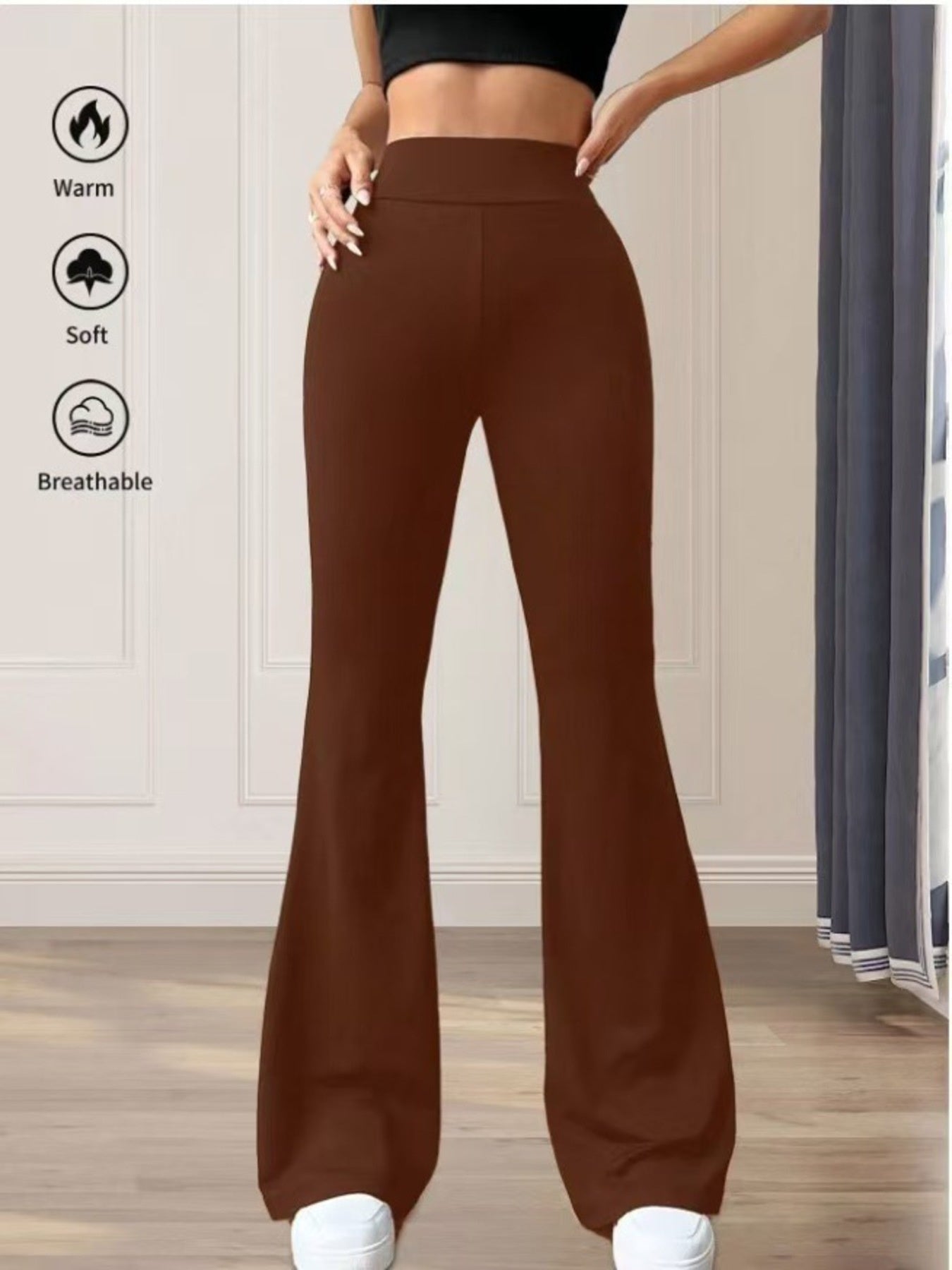 High Waist Flare Pants