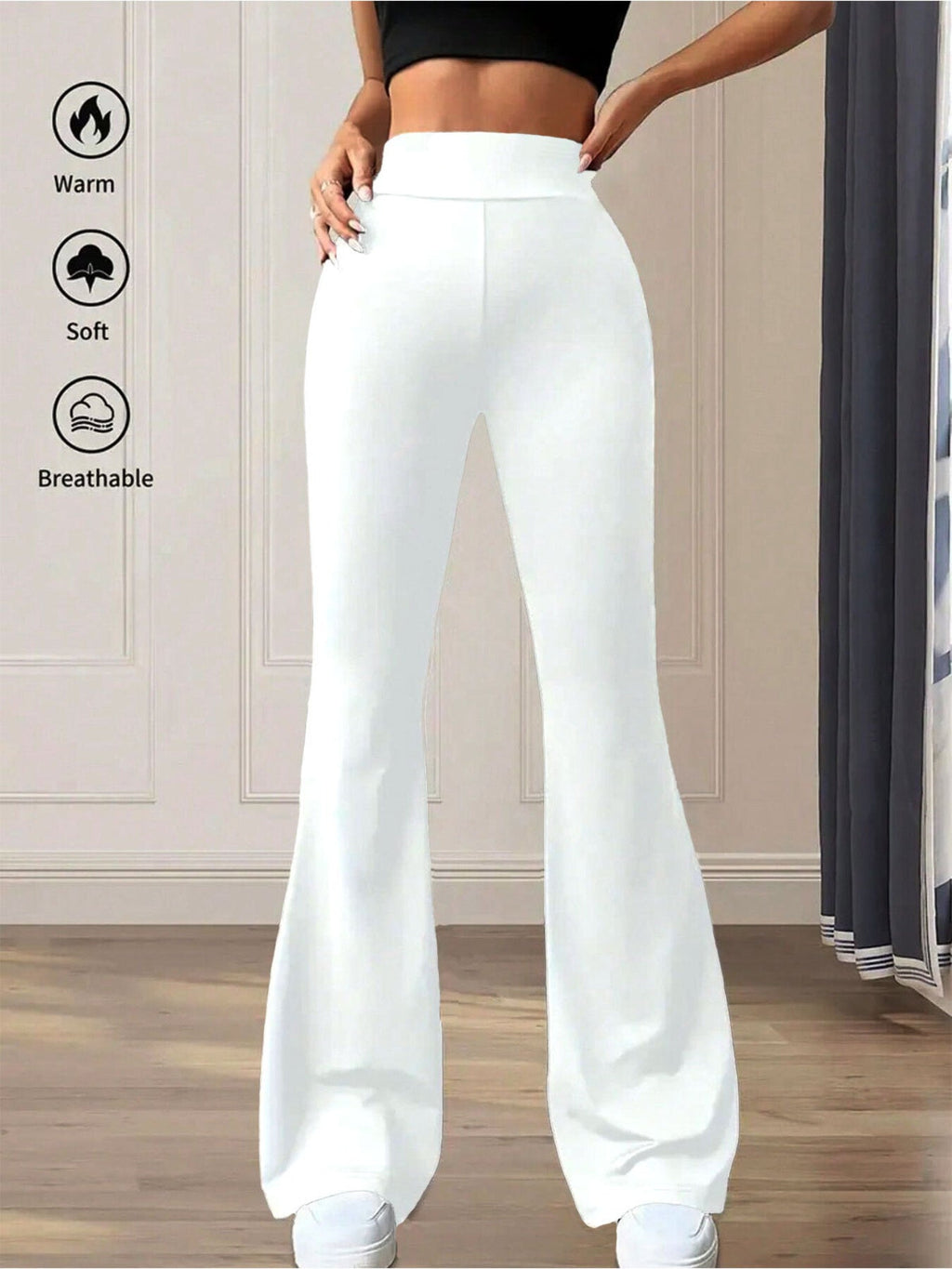High Waist Flare Pants