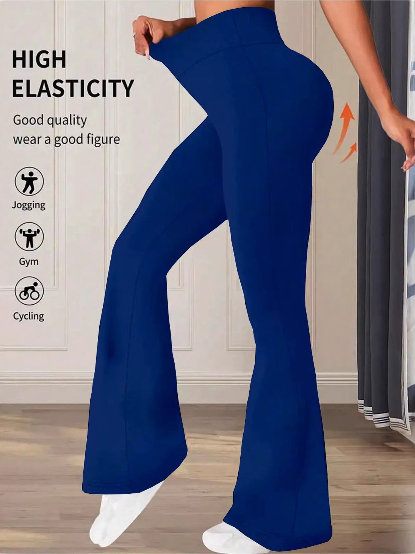 High Waist Flare Pants