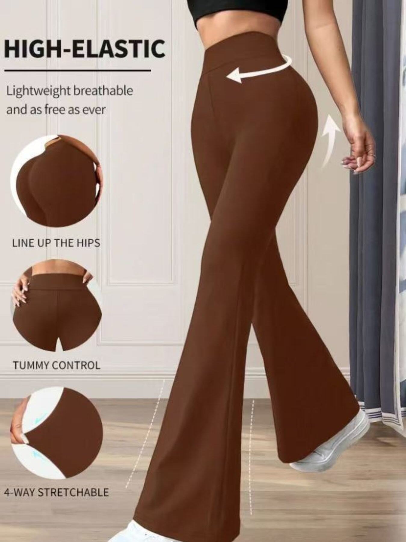 High Waist Flare Pants